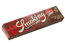 Smoking Χαρτάκια - Supreme Brown King Size 33φ. με Τζιβάνες
