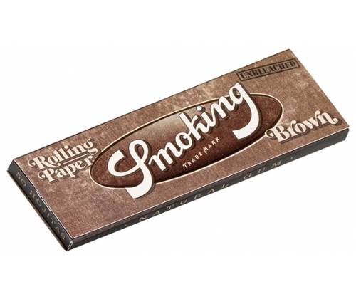 Smoking Χαρτάκια - Brown - Ακατέργαστο - 1¼ - Τιμή: 0,60€