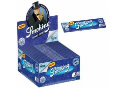 Smoking Χαρτάκια - Μπλε - King Size Slim Ultra Thin 50τεμ. - NEW