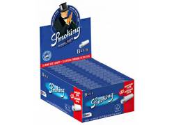 Smoking Χαρτάκια - Μπλε King Size  με Τζιβάνες 24τεμ.