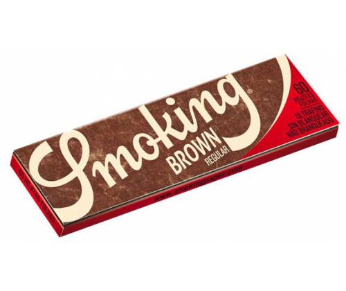 Smoking Χαρτάκια - Brown - Ακατέργαστο - Τιμή: 0,33€