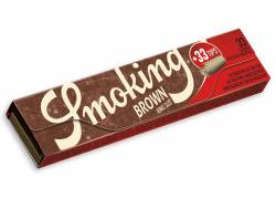 Smoking Χαρτάκια - Brown - Ακατέργαστο - King Size με Τζιβάνες