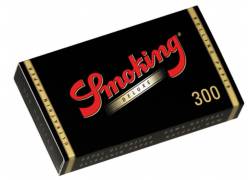 Smoking Χαρτάκια - Deluxe 300φύλλα - Μαύρο - 1¼