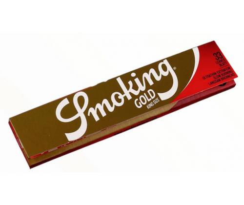 Smoking Χαρτάκια - Gold - King Size - Τιμή: 0,49€