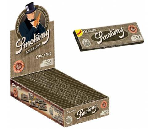 Smoking Χαρτάκια - Organic Hemp - 1¼ - 25τεμ. - Τιμή: 13,64€