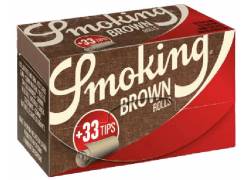 Smoking Rolls Ρολό Brown - 4 Μέτρα + Tips