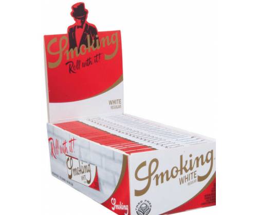 Smoking Χαρτάκια - Άσπρο - Τιμή: 0,25€