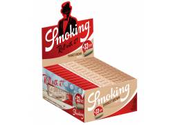 Smoking Χαρτάκια - Thinnest Brown - Ακατέργαστο - King Size Slim με Τζιβάνες 33φ. - 24τεμ.