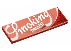 Smoking Χαρτάκια - Thinnest Red - 1¼ 50φ.