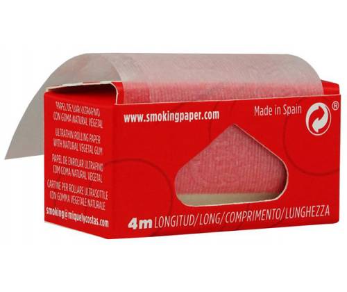 Smoking Rolls Ρολό Thinnest Red - 4 Μέτρα - Τιμή: 1,20€