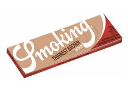 Smoking Χαρτάκια - Thinnest Brown - Ακατέργαστο - 1¼ 50φ.