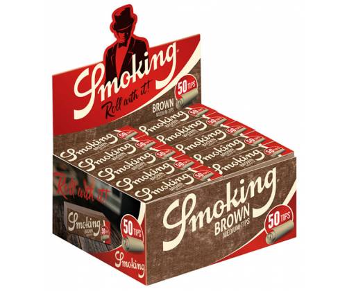 SMOKING DeLuxe Unbleached Τζιβάνα - Aκατέργαστες 50τεμ. - Τιμή: 32,24€