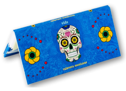 Snail Χαρτάκια - Mexican Sugar Skull Γαλάζιο - Muerte | Ο Θάνατος