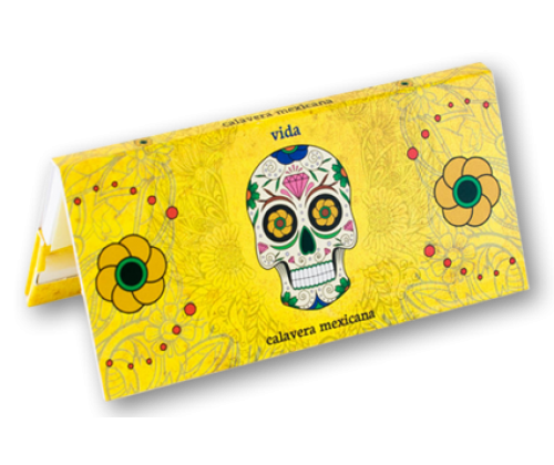 Snail Χαρτάκια - Mexican Sugar Skull Κίτρινο - Vida | Η Ζωή - Τιμή: 2,30€