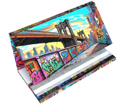 Snail Συλλεκτικά Χαρτάκια «Συλλογή NYC Graffiti» - Design #1 | KS Slim & Tips - Τιμή: 2,95€
