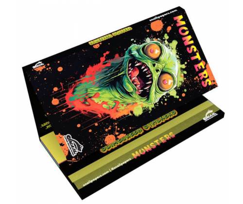 Snail Συλλεκτικά Χαρτάκια «Συλλογή Monsters» - Green | KS Slim & Tips - Τιμή: 2,95€