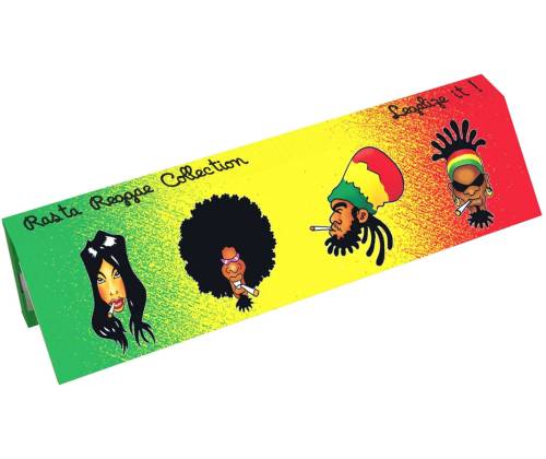 Snail Συλλεκτικά Χαρτάκια «Συλλογή Rasta Reggae» - Design #1 | KS Slim & Tips - Τιμή: 2,95€