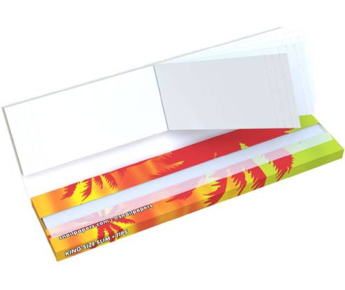 Snail Συλλεκτικά Χαρτάκια «Συλλογή Rasta Reggae» - Design #4 | KS Slim & Tips - Τιμή: 2,20€