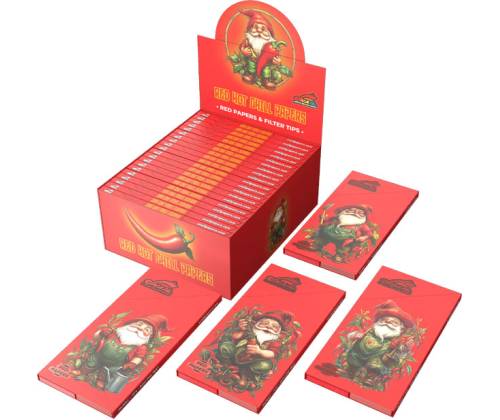 Snail Συλλεκτικά Χαρτάκια «Συλλογή Red Hot Chill Papers» - Design #3 | KS Slim & Tips - Τιμή: 2,95€