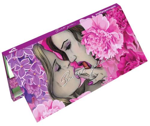 Snail Συλλεκτικά Χαρτάκια «Συλλογή Secret Garden» - Design #4 | KS Slim & Tips - Τιμή: 2,95€