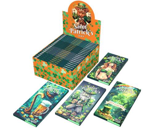Snail Συλλεκτικά Χαρτάκια «Συλλογή St. Patrick's Day» - Design #2 | KS Slim & Tips - Τιμή: 2,95€