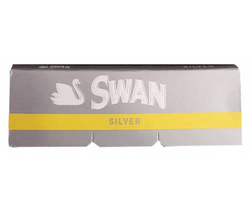 SWAN Χαρτάκια - Ασημί Νέο - Τιμή: 0,29€