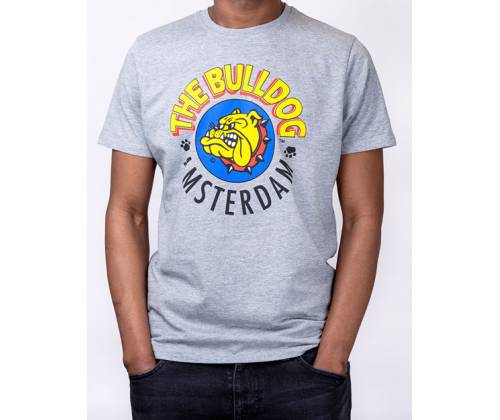 The Bulldog Amsterdam Μπλουζάκι Original T-shirt Grey - Small - Τιμή: 24,90€