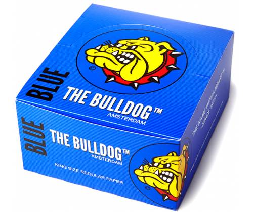 The Bulldog Χαρτάκια - Μπλε - King Size - Τιμή: 1,00€