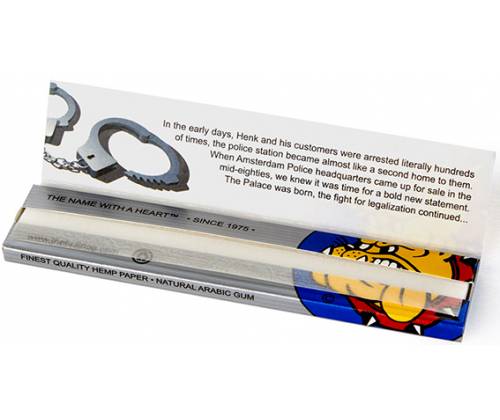 The Bulldog Rolling Papers - Silver - King Size Slim -  Price: 1,20€