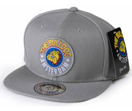 The Bulldog Amsterdam Καπέλο Μαύρο - Original Cap Grey -  Price: 19,90€