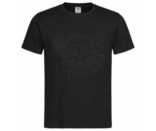 The Bulldog Amsterdam Μπλουζάκι Embossed Black - Small - Τιμή: 42,90€