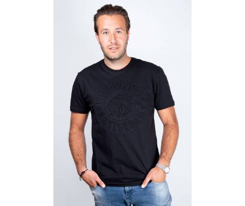 The Bulldog Amsterdam Μπλουζάκι Embossed Black - Small - Τιμή: 42,90€