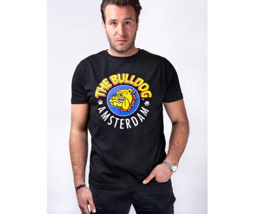 The Bulldog Amsterdam Μπλουζάκι Original T-shirt Black - Small - Τιμή: 24,90€