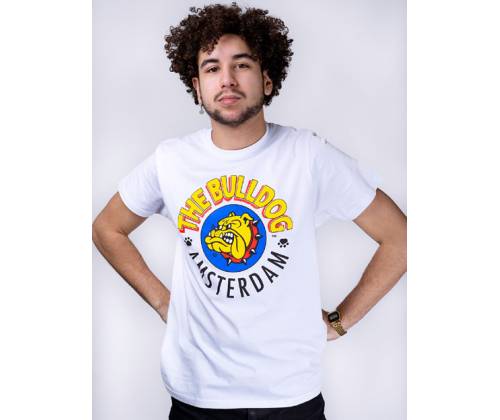 The Bulldog Amsterdam Μπλουζάκι Original T-shirt White - Small - Τιμή: 24,90€