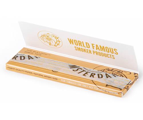 The Bulldog Χαρτάκια - Ακατέργαστο Brown 1¼ - Τιμή: 1,00€