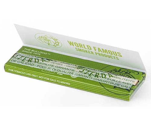 The Bulldog Χαρτάκια - Πράσινο 1¼ - Τιμή: 1,00€