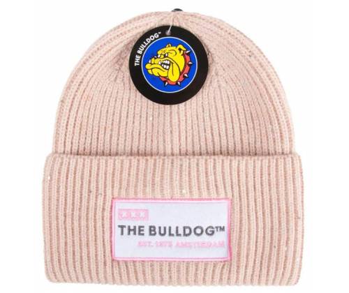 The Bulldog Amsterdam Σκούφος Glitter Ροζ - Winter Beanie Pink - Τιμή: 22,50€