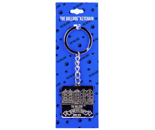 The Bulldog Amsterdam Μεταλλικό Μπρελόκ - Keychain Logo & Houses - Τιμή: 4,90€