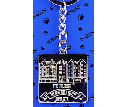 The Bulldog Amsterdam Μεταλλικό Μπρελόκ - Keychain Logo & Houses - Τιμή: 4,90€
