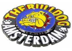 The Bulldog Amsterdam Μεταλλικό Spinner Colored - Διάμετρος 6,5cm