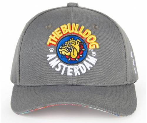 The Bulldog Amsterdam Καπέλο Μαύρο - Original Cap Grey -  Price: 19,90€