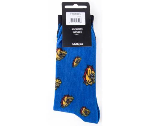 The Bulldog Amsterdam Κάλτσες Head Socks - Μπλε (39-42) -  Price: 14,90€