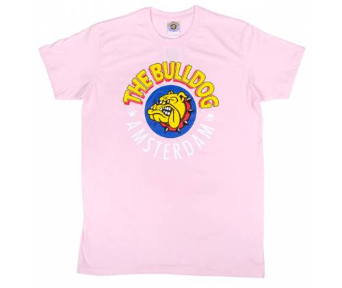 The Bulldog Amsterdam Μπλουζάκι Original T-shirt Pink - Small - Τιμή: 24,90€