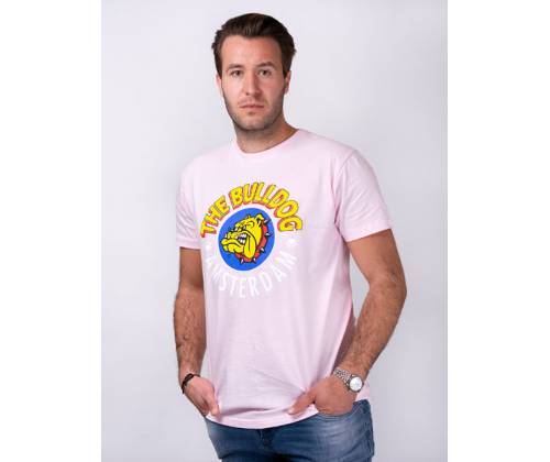 The Bulldog Amsterdam Μπλουζάκι Original T-shirt Pink - Small - Τιμή: 24,90€