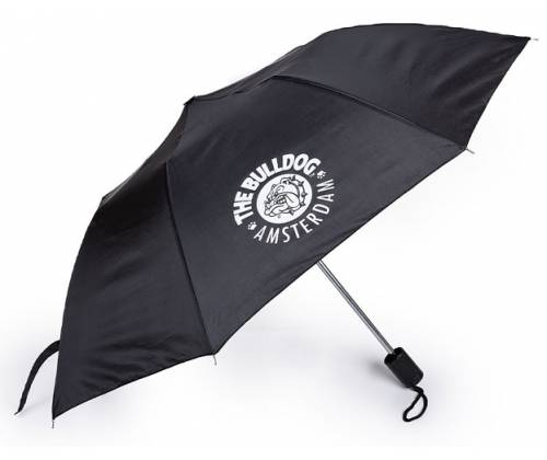 The Bulldog Amsterdam Umbrella Black - Μαύρη - Τιμή: 15,90€