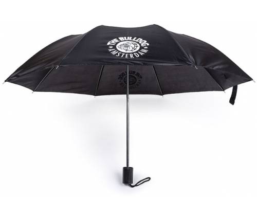The Bulldog Amsterdam Umbrella Black - Μαύρη - Τιμή: 15,90€