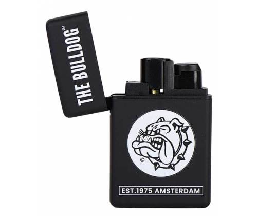 The Bulldog Amsterdam X-Zentas JetFlame Windproof Lighter - All Black -  Price: 6,20€