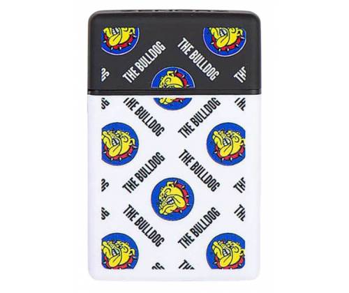 The Bulldog Amsterdam X-Zentas JetFlame Αντιανεμικός Αναπτήρας - All Over (White) - Τιμή: 6,20€