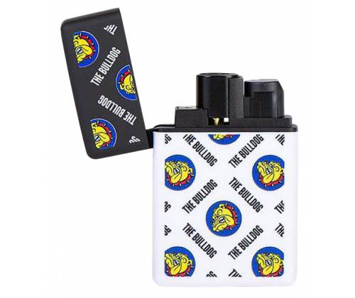 The Bulldog Amsterdam X-Zentas JetFlame Αντιανεμικός Αναπτήρας - All Over (White) - Τιμή: 6,20€