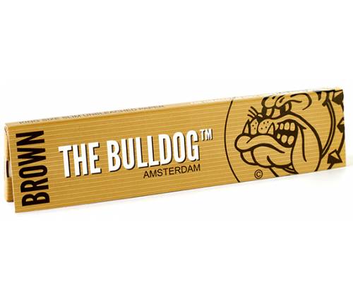 The Bulldog Χαρτάκια - Ακατέργαστο - King Size Slim - Τιμή: 1,20€